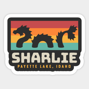 Sharlie the Payette Lake Monster McCall Idaho Folklore Sticker